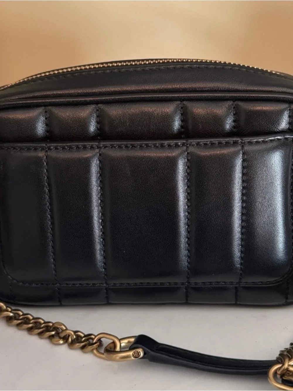 Tory Burch Kira NWOT Quilted Leather Camera Crossbody